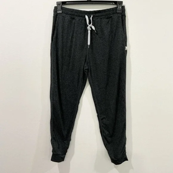 Vuori Women's Medium Sunday Performance Jogger Charcoal Heather Dreamknit - Picture 1 of 5